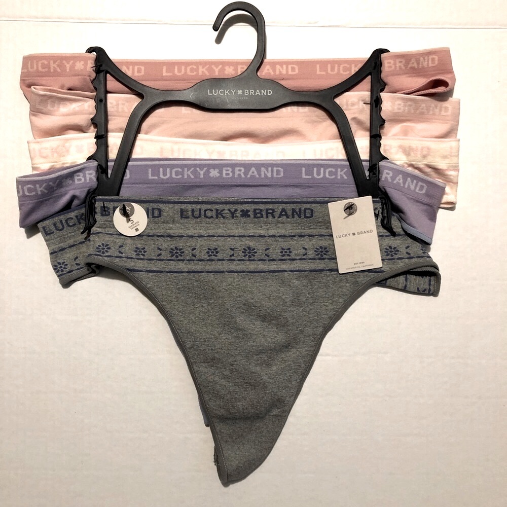 NEW Plus size Lucky Brand seamless thong panties size 3x